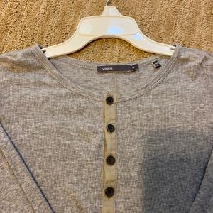 Vince Grey Henley